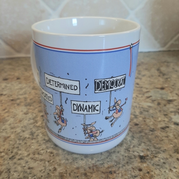 VTG HALLMARK DEMOCRAT MUG - Picture 5 of 9